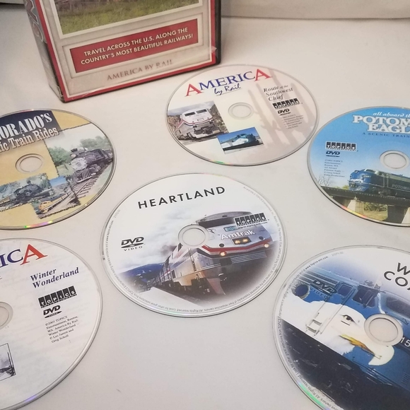 Trains Featuring the Most Beautiful Railways in the World 12 DVD set - Picture 3 of 8